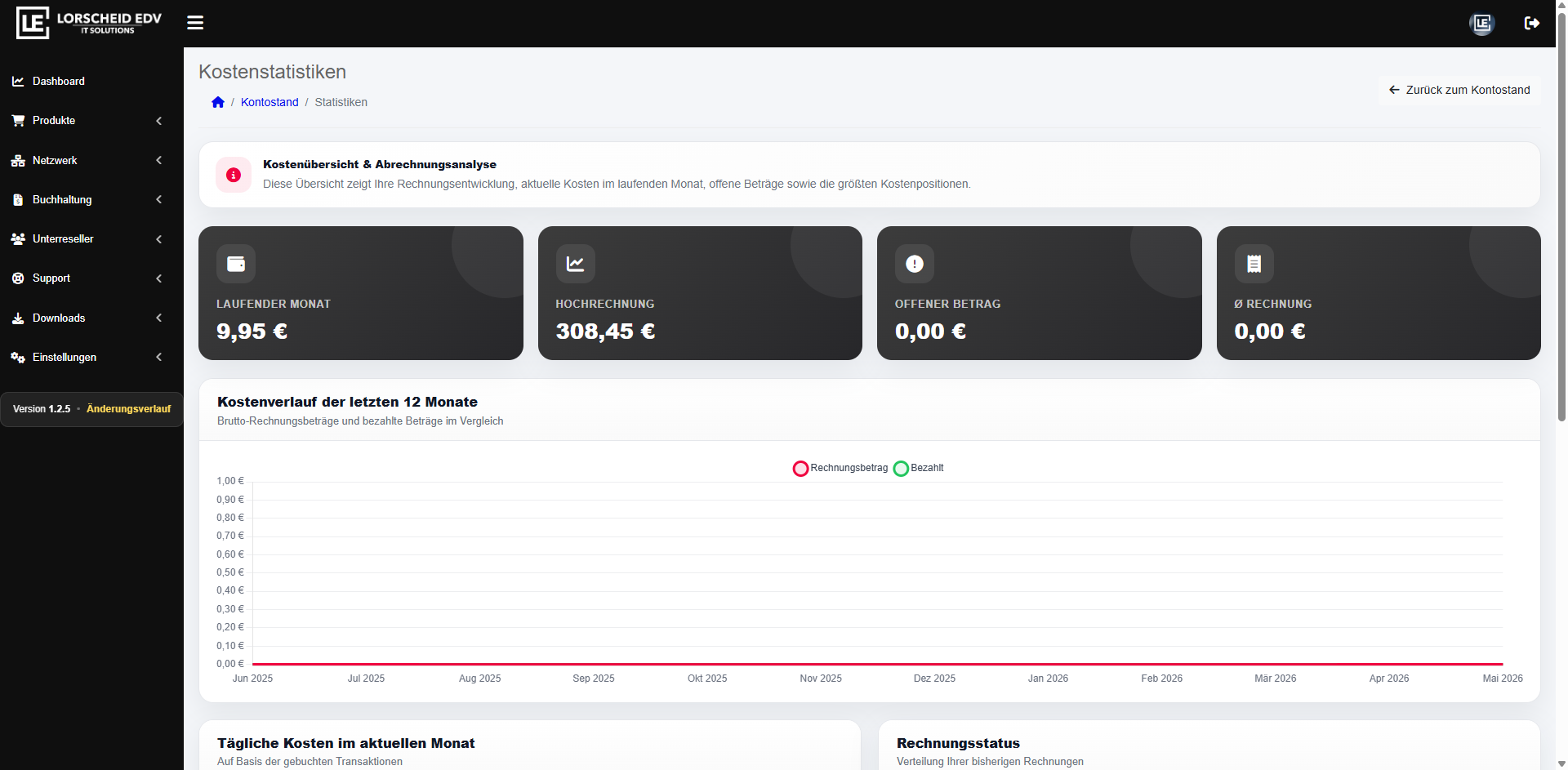 Reseller Interface Screenshot 7