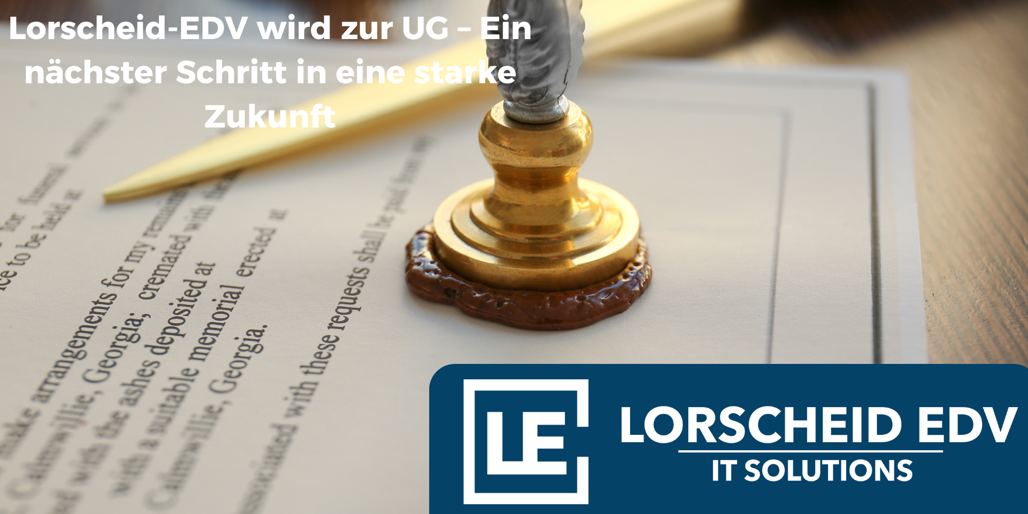 Lorscheid-EDV wird zur UG – Ein nächster Schritt in eine starke Zukunft