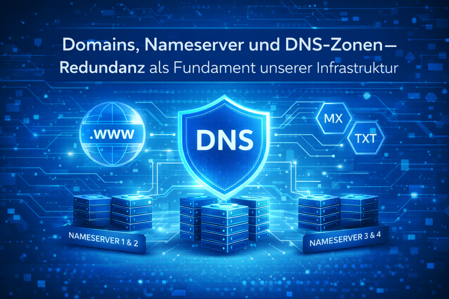 Domains, Nameserver und DNS-Zonen – Redundanz als Fundament unserer Infrastruktur